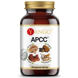 Yango APCC™ (reishi, kordyceps, shitake, chaga) 50kapsułek cena 63,50zł