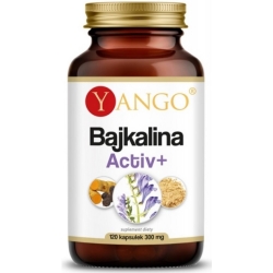 Yango Bajkalina Activ+ 90kapsułek cena 39,50zł