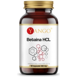 Yango Betaina HCL 90kapsułek cena 35,90zł