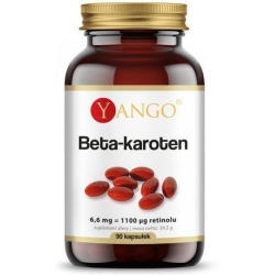 Yango Beta-Karoten 90kapsułek cena 37,60zł