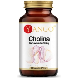 Yango Cholina Dwuwinian Choliny 90kapsułek cena 36,65zł