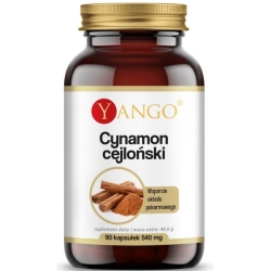 Yango Cynamon Cejloński 90kapsułek cena 25,35zł
