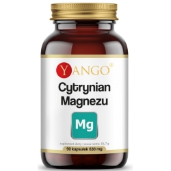 Yango Cytrynian Magnezu - bezwodny 90kapsułek cena 22,90zł