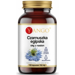 Yango Czarnuszka Egipska Olej z Nasion 60kapsułek cena 36,50zł