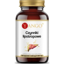 Yango Czynniki Lipotropowe 90kapsułek cena 39,90zł