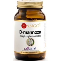 Yango D-mannoza 90kapsułek cena 55,45zł