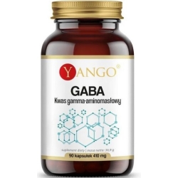 Yango GABA Kwas Gamma-Aminomasłowy 90kapsułek cena 29,10zł