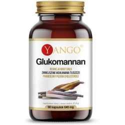Yango Glukomannan 90kapsułek cena 36,50zł