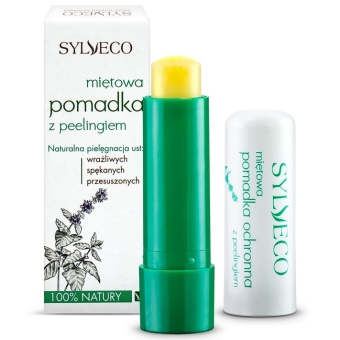 Sylveco Miętowa pomadka z peelingiem 4,6g PROMOCJA cena 8,99zł