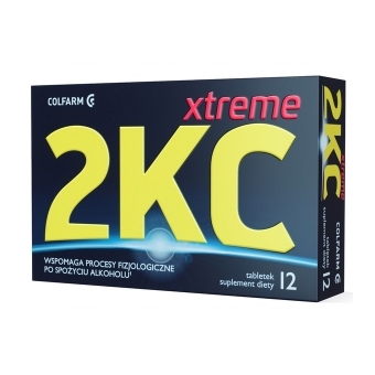 2KC Xtreme 12tabletek cena 14,50zł