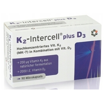 Dr Enzmann K2-Intercell plus D3 90kapsułek cena 161,90zł