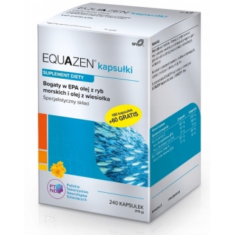 Equazen 180+60kapsułek Qpharma cena 184,90zł