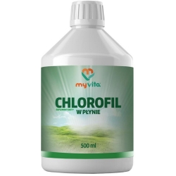 MyVita Chlorofil w płynie 500ml cena 62,90zł