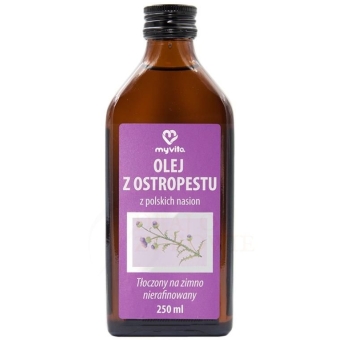 MyVita Olej z ostropestu z polskich nasion 250ml cena 23,90zł