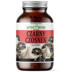 Czarny czosnek 60kapsułek Apteka Natury cena 57,00zł
