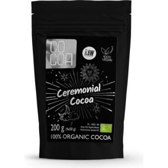 Kakao ceremonialne 200g BIO Cocoa  cena 62,69zł