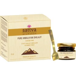 Shilajit himalajski w formie żywicy 15g Sattva cena 51,15zł