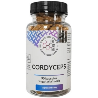 Organis Cordyceps 90kapsułek cena 62,70zł