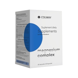 Colway Magnez Magnesium Complex 60kapsułek cena 109,00zł
