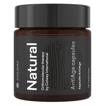 Colway Natural Anti-Age kapsułki rybki 14sztuk cena 134,80zł