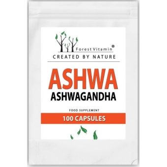 Ashwagandha 120mg 100kapsułek Forest Vitamin cena 19,99zł