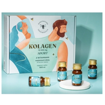 Kolagen wołowy Sport 10 000 mg 30 x 30ml Pasieka Sadowskich cena 258,90zł