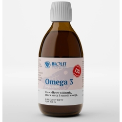 Biolit Omega 3 DHA2200 płyn 200ml cena 130,59zł
