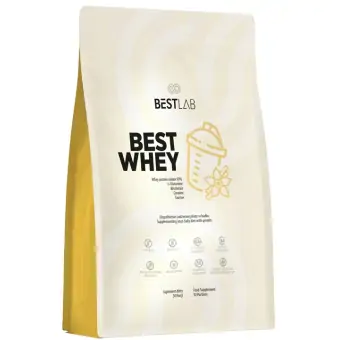 BestLab BestWhey Odżywka białkowa proszek smak naturalny 900g doypack cena 208,90zł
