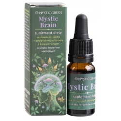 Mystic Brain Olejek konopny i grzyby adaptogenne terpeny konopne 10ml Mystic Green cena 202,90zł