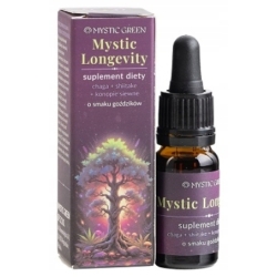 Mystic Longevity olejek konopny i grzyby goździki 10ml Mystic Green  cena 202,00zł