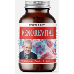 Venorevital (czarny czosnek witamina B6 B12 kwas foliowy) 60kapsułek Zbigniew T. Nowak cena 68,90zł