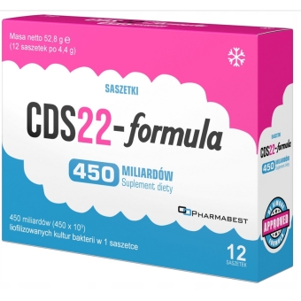 CDS22-formula 450mld (Vivomixx 450) 12saszetek cena 125,90zł