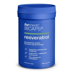 Formeds BICAPS Resveratrol 60 kapsułek cena 94,49zł