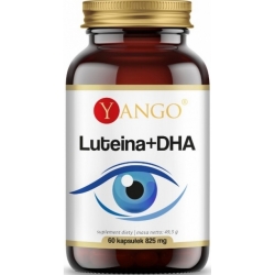 Yango Luteina + DHA 825 mg 60kapsułek cena 42,90zł
