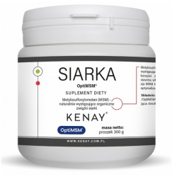 Kenay Siarka OptiMSM proszek 300g cena 97,90zł
