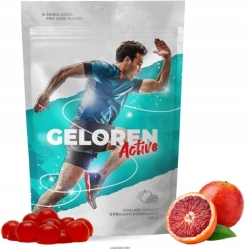 Geloren Active żelki dla ludzi smak pomarańczowy 400g cena 102,90zł