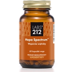 LABS212 Hepa Spectrum Wsparcie wątroby 60kapsułek wege cena 64,90zł