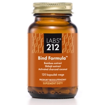 LABS212 Bind Formula Binder wątrobowy 120kapsułek wege cena 89,00zł