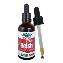 Ekstrakt z grzybów Reishi (Ganoderma lucidum) 50ml Royal Brand cena 74,90zł