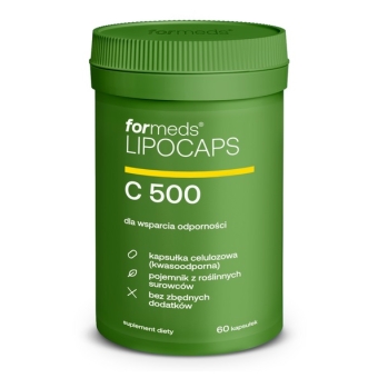 Formeds LIPOCAPS C 500 liposomalna witamina C 60kapsułek cena 67,99zł