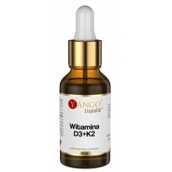 Yango witamina D3+K2 30ml cena 33,59zł