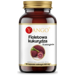 Yango Fioletowa Kukurydza 90kapsułek cena 31,79zł