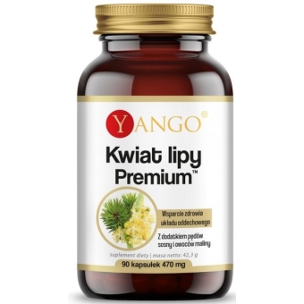 Yango Kwiat Lipy Premium 90kapsułek cena 32,40zł