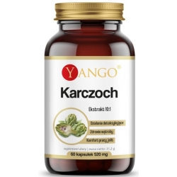 Yango Karczoch Ekstrakt 10:1 60kapsułek cena 39,90zł