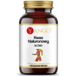Yango Kwas Hialuronowy na Stawy 90kapsułek cena 86,50zł