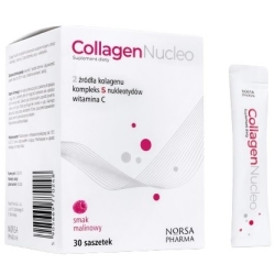 Collagen Nucleo smak malinowy 30saszetek Norsa Pharma cena 149,90zł
