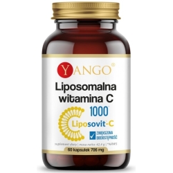 Yango Liposomalna witamina C 60kapsułek cena 52,80zł