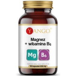 Yango Magnez + Witamina B6 90kapsułek cena 24,95zł