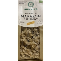 Sunvita Makaron Orkiszowy Bezjajeczny 250gram cena 12,60zł