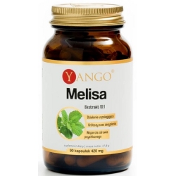 Yango Melisa Ekstrakt 90kapsułek cena 30,90zł